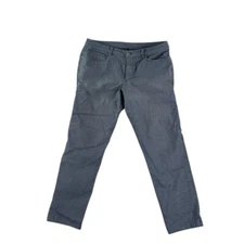 Lululemon ABC Commission Pants Mens 36x30 Slim Tech Pant Blue Stretch Chino EUC