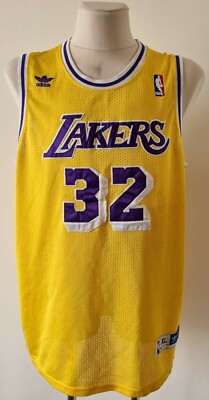  アディダス NBA LosAngeles ユニフォーム 32 XL NBA Los Angeles Lakers Basketball Adidas Jersey size Extra Large