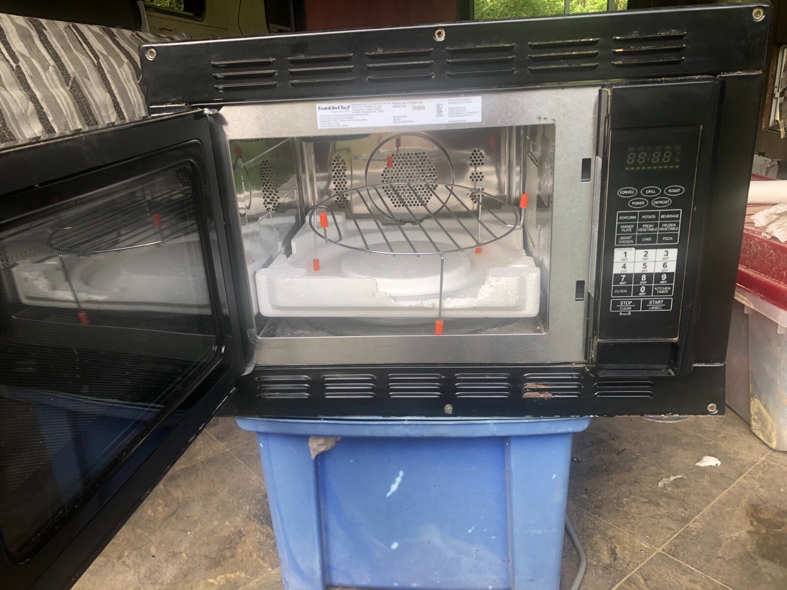 Magic Chef RV Microwave W/ Trim Kit eBay