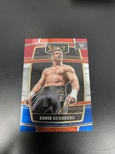 2022 Panini Select WWE #7 Eddie Guerrero Concourse Level Red and Blue wrestling