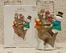 HICKORY TREE HARMONY Hallmark ornament 2011 magic, light, sound & motion
