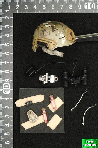 1:6 Scale ES 26051A N.S.W.D.G infiltration Team Gunner - Helmet w/ NVG Set