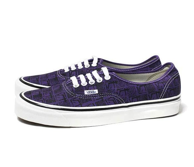 bright purple sneakers