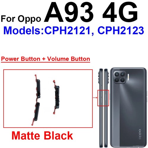 2set Up Down Volume ON OFF Power Switch Side Keys For OPPO A93 A94 A95 4G 5G - Picture 2 of 16