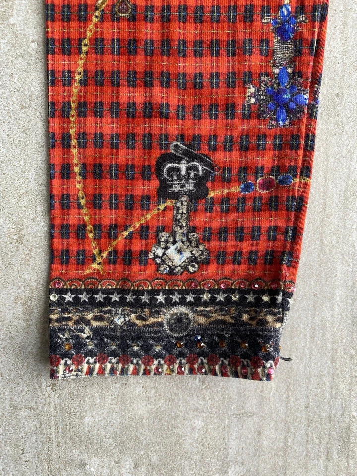 Pantalones Milla By Camilla Niñas Talla 4 Rojo Adornado Foto 3 de 4