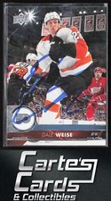 Dale Weise 2017-18 Upper Deck #140 Philadelphia Flyers TTM/IP Signed Auto