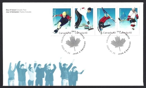 🍁Canada  #1939a    "OLYMPIC WINTER GAMES"    Brand  New 2002 First Day Cover