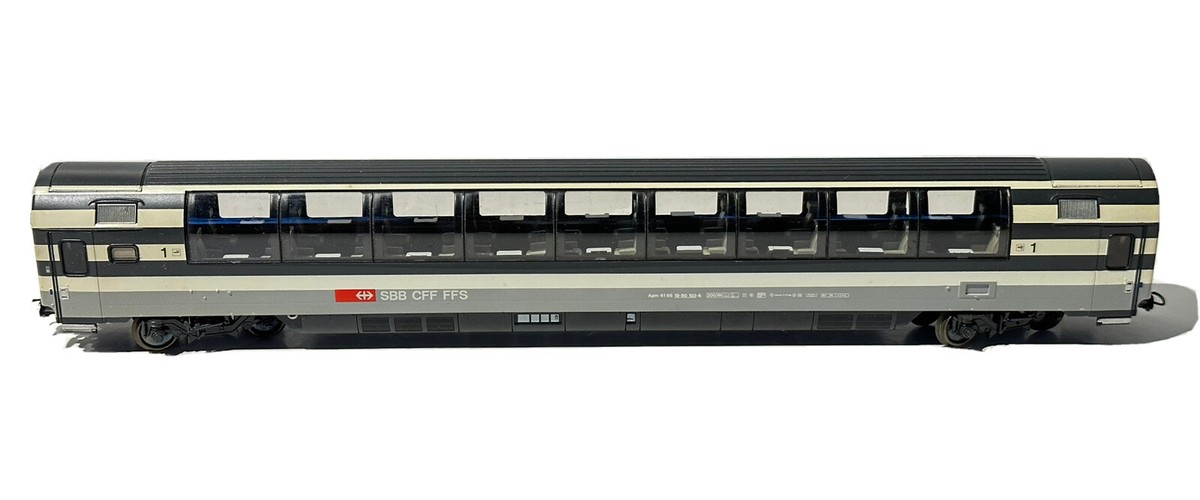 鉄道模型 HO ROCO 45915 スイス SBB 客車×2、荷物車×1 スイス