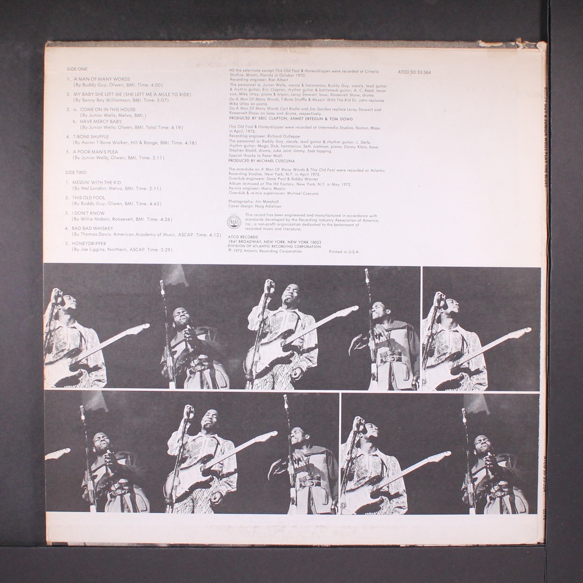 BUDDY GUY & JUNIOR WELLS: play the blues ATCO 12