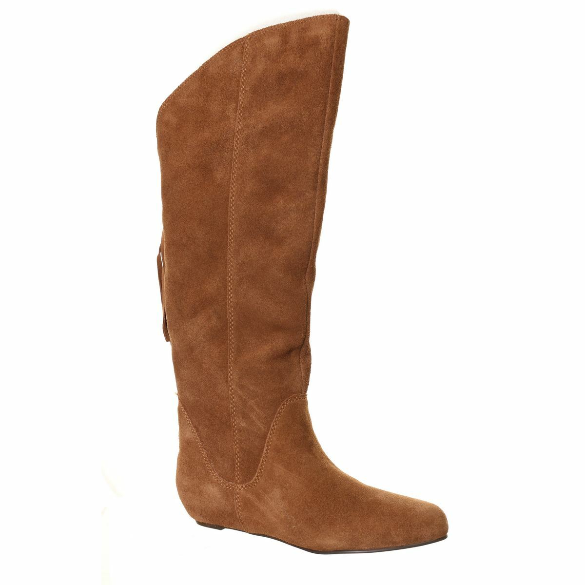 STEVEN BY STEVE MADDEN Women's Laurren Hidden Wedge Tassel Boots