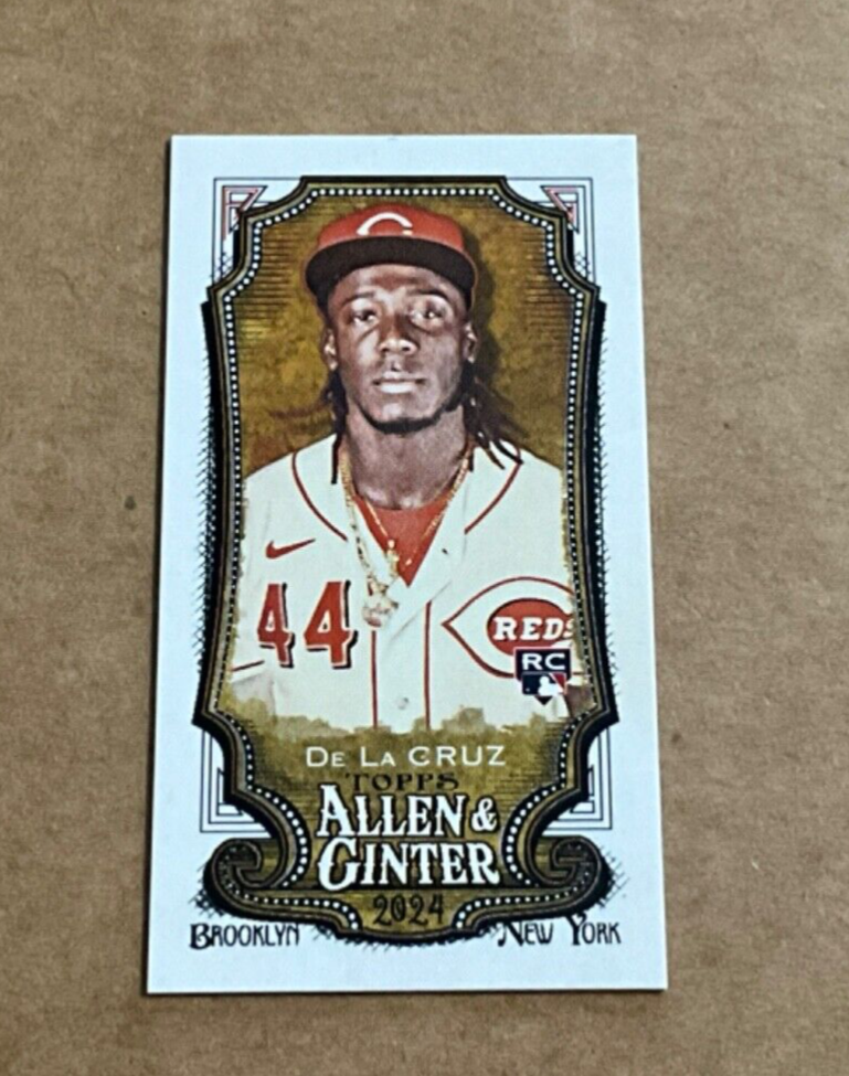 2024 Allen & Ginter # 365 Elly De La Cruz Mini Exclusive Rookie