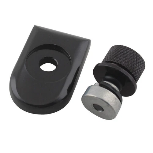 Para Harley Softail Sportster Guardabarros Trasero Asiento Perno Tuerca Perilla Montaje Tornillo Negro - Imagen 7 de 11