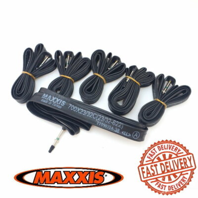 Maxxis Welter Weight 700x23-32C 60mm Bike Inner Tube Presta FV, 6 Pack