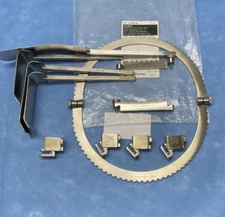 V. Mueller SU2951 Bookwalter Retractor Set, Segmented Ring, Blades, Clamps
