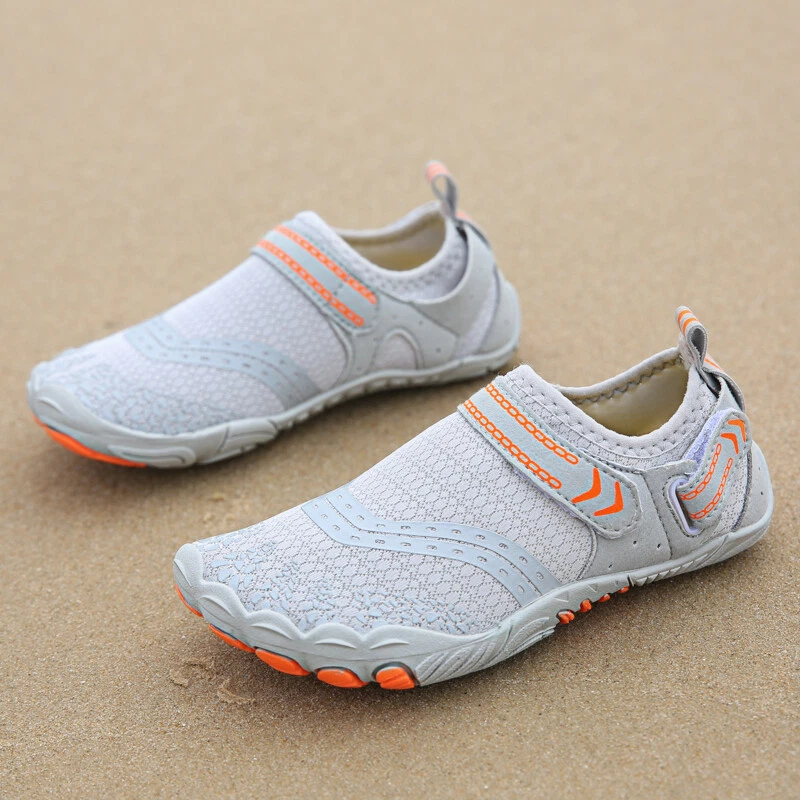 Kids Quick Dry Water Shoes Boys Girls Lightweight Non-slip Barefoot Swim Sport - Image 4 of 4