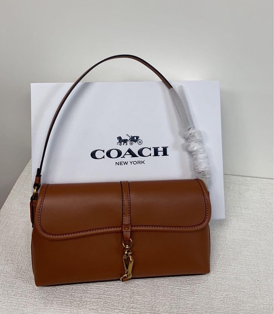 COACH Hamptons Bags Shoulder Bag CP132 Maple Outlet NEW | eBay