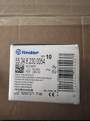 Finder General Purpose Relay  55.34 8. 230.0054