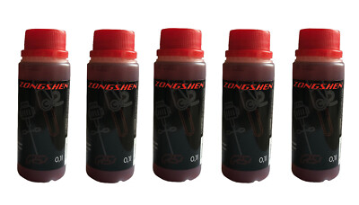 500 ml 2-stroke oil engine oil RED for Fuxtec Scheppach Hyundai Brast Einhell...
