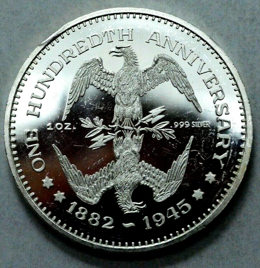 1982 Franklin Delano Roosevelt Presidential 100th Ann Eagle 1oz