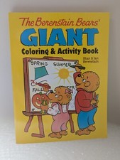 The Berenstain Bears' GIANT colouring & activity book [NEW, 2013 print]