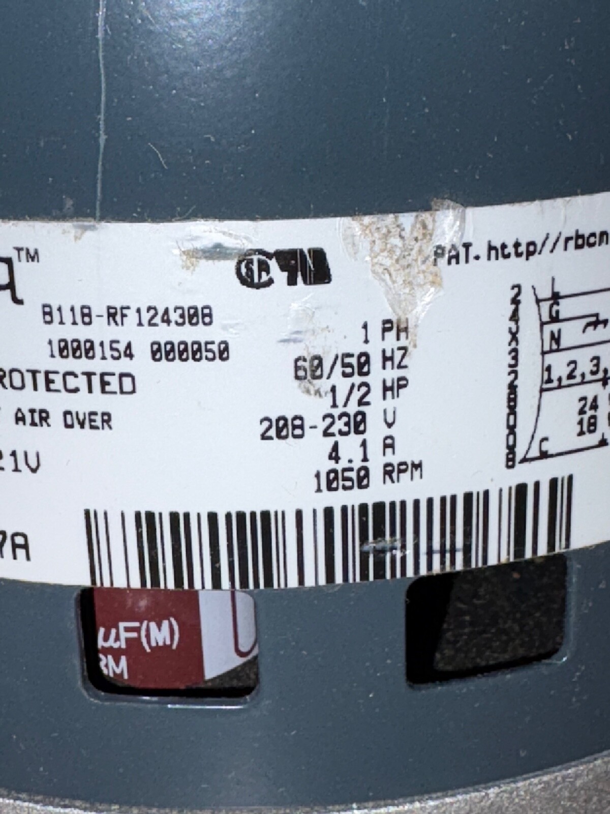 NEW CARRIER FACTORY AUTHORIZED PARTS HD44AE137  MOTOR  S4