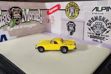 👓Hot Wheels 1994🔥'57 Ford T-BIRD Yellow⭐7SP⚡Found ONLY in FORD Gift 5-Pak USED