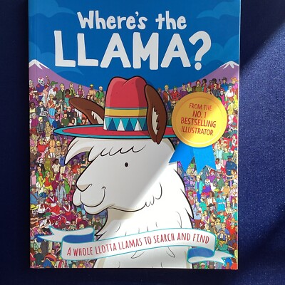 Where's the Lama? A Search and Find Book Illustrated By Paul Moran. Paperback