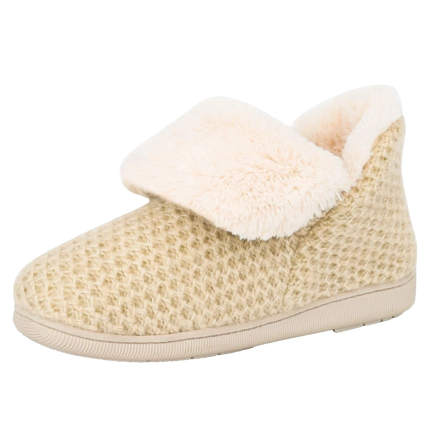 Women's Cotton Upper Slippers 11 US Shoe