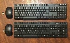 2 Inland Wireless Mouse/Keyboard Combo