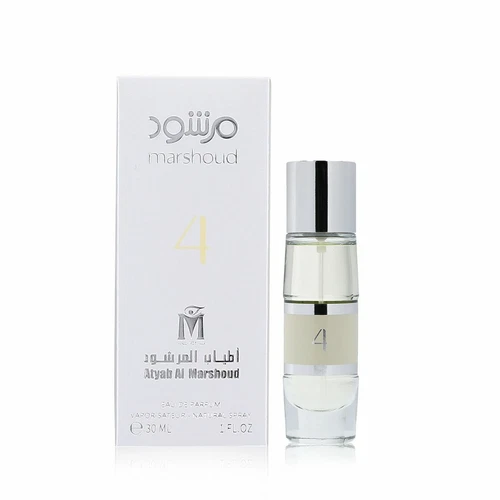 Marshoud No. 4 White by Atyab Al Marshoud 30ml Spray - Express Shipping