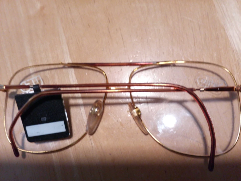 "NEW" SAFILO UFO Vintage 3105 Super Lite-Weight 03E 58-13 Aviator ITALY SALE! - Image 3 of 4