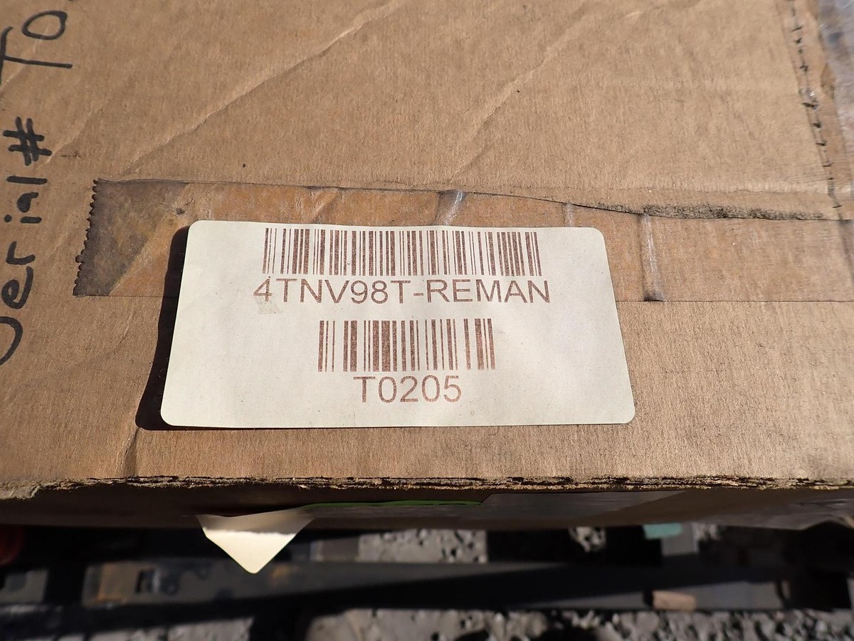 Yanmar 4TNV98T Turbo Diesel Engine FACTORY REMAN! ZXNMS2R