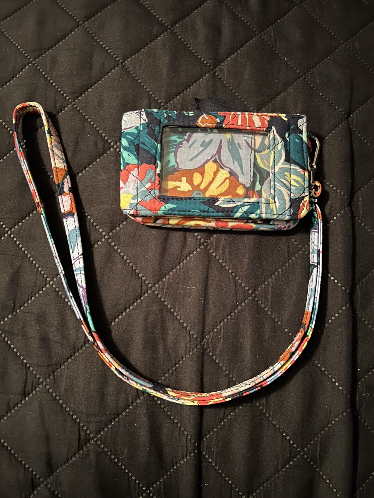 vera bradley rfid wallet and lanyard Gem