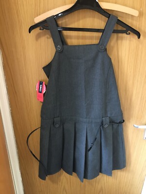 grey pinafore dress schoolwear Smart, Quality Pinafore Dress