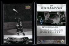 2023-24 Upper Deck Extended Series Canvas Black & White #C279 Kailer Yamamoto
