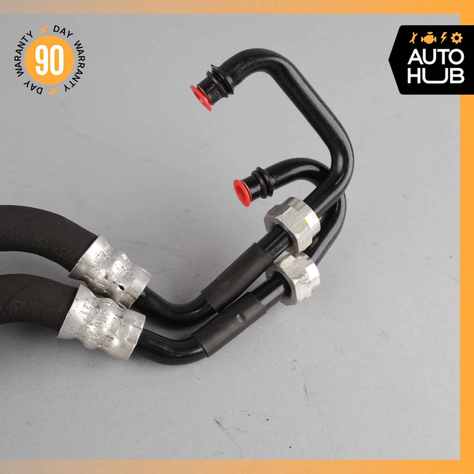 Bentley Continental Flying Spur Right Side Transmission Oil Cooler Line OEM 76k