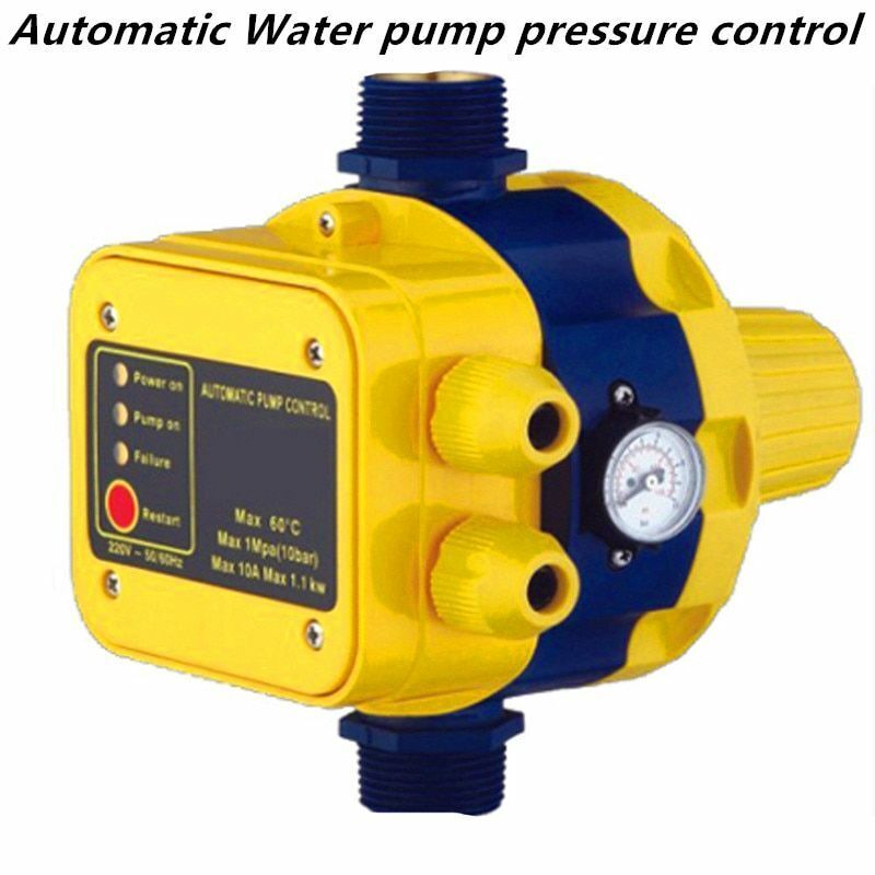 Automatic Water Pump Pressure Switch W Gaug Controller Max 84% online shopping OFF Electric