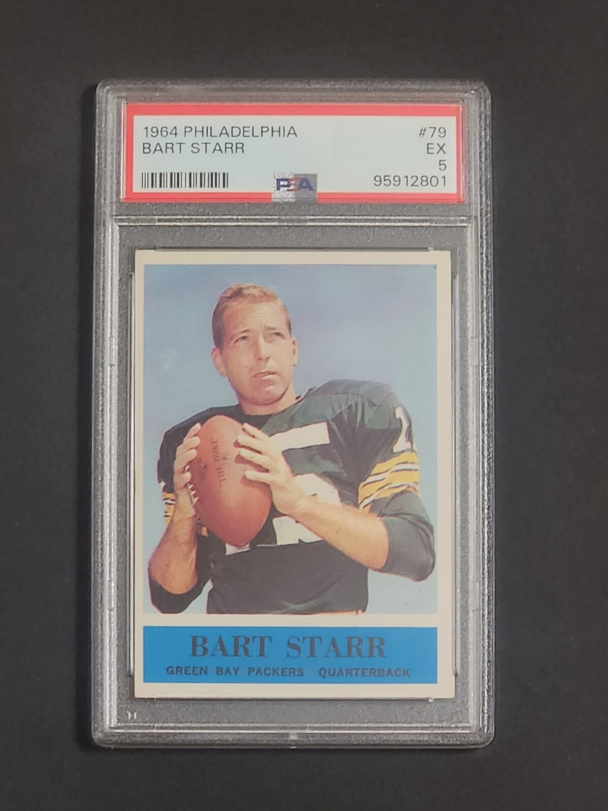 1964 Philadelphia BART STARR - PSA 5 - Green Bay Packers - HOF - Vintage