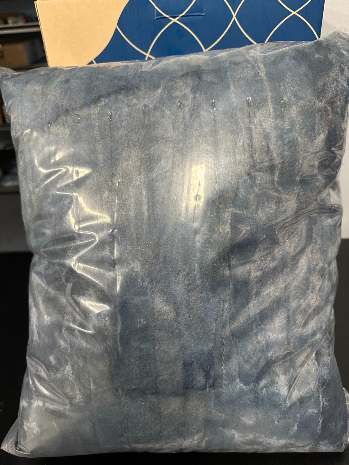 Bedsure Sleep Solutions Heated Throw Electric Blanket 50x60 Tie Dye Blue (NEW)