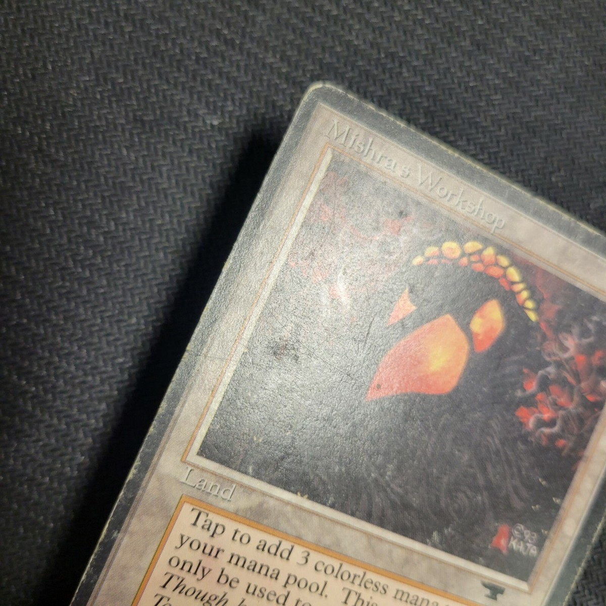 Mishra's Workshop Antiquities ENGLISH Played MTG Magic The Mishra's Workshop Antiquities ENGLISH Played MTG Magic The