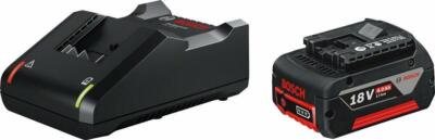 Bosch Professional GBA 18V 4,0AH Akku + GAL 18V-40 Ladegerät Set (1600A01B9Y)