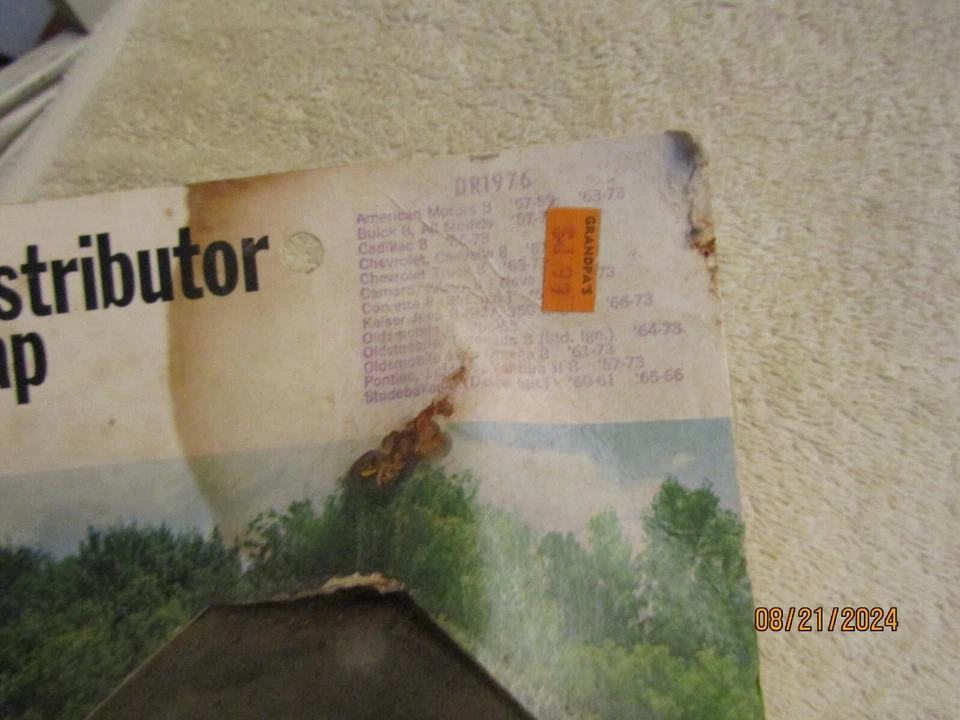 Wells Ampco GM и AMC регулировочный комплект зажигания точки крышки ротора TK237MV новые из старых запасов новые нераспакованные - Изображение 3 из 3