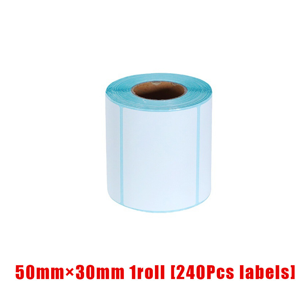 50x30mm 40x30mm Thermal Labels Paper 240/Roll For Thermal Label Printer 50x30mm 40x30mm Thermal Labels Paper 240/Roll For Thermal Label Printer