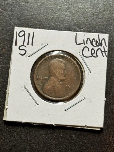 1911 S Lincoln Wheat Cent Penny Nice VG Very Good Better Date 1c Coin (Raw18991)