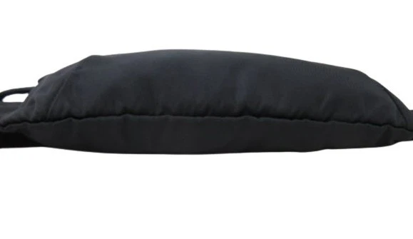 Prada Body Bag Triangle Logo Waist Bag - Black Nylon Unisex Triangle Logo - Image 4 of 4