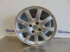 Peugeot 206 Alloy Wheel 98-09 4x108 6.5Jx16" Nimrod Ouragan 9 Spoke Silver 1