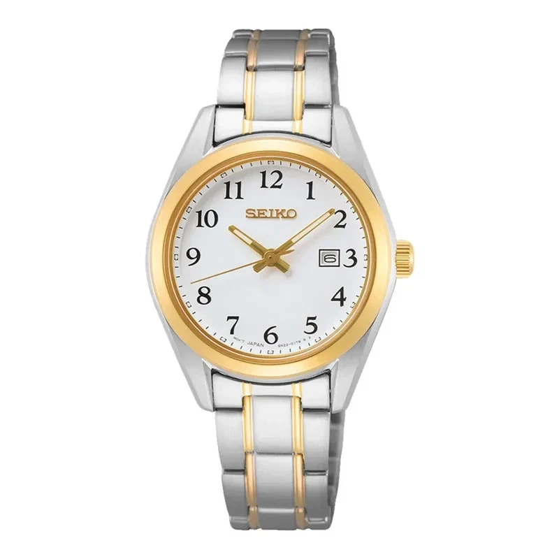 Reloj para mujer Seiko SUR466P1 cuarzo esfera blanca acero inoxidable