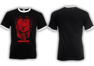 Predator ready to Hunt RINGER T-Shirt ,Alien,Jäger,Movie,Kult,Space,Prey,Battle