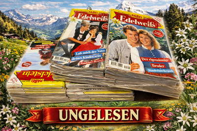 8 HEIMATROMANE - Pabel 90er -  TOP + UNGELESEN Bergromane EDELWEISS Edelstein