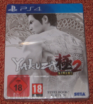 Yakuza Kiwami 2 Steelbook Edition - PlayStation 4 - NEU